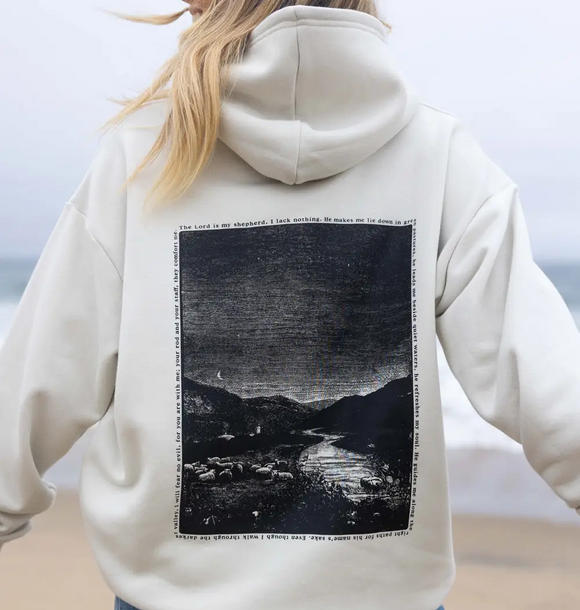 Psalm 23 Unisex Hoodie
