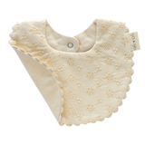 Eyelet Cotton Baby Bib