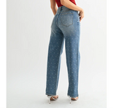 Need You Again Rhinestone Jeans