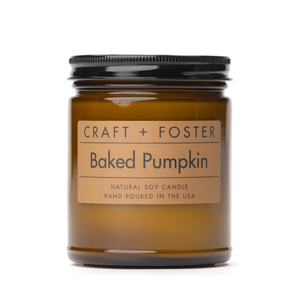 Baked Pumpkin 8oz Soy Candle