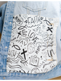 What A Friend We Have In Jesus Denim Jacket