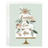 Wedding Greeting Card : Tiered Cake