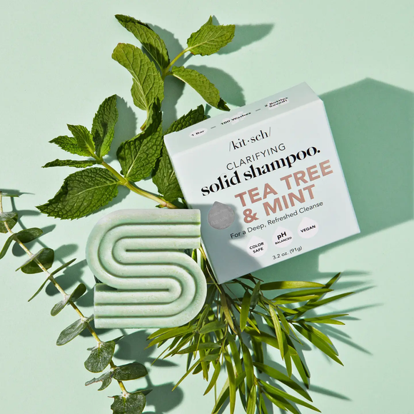 Tea Tree + Mint Clarifying Solid Shampoo