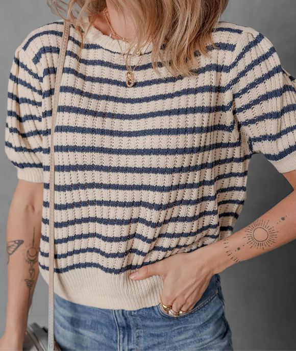 Give Grace Puff Sleeve Sweater