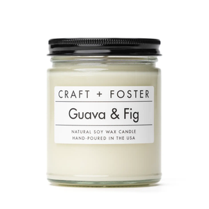 Guava & Fig Soy Candle 8oz