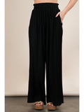 Waiting For You Pleated Wide Leg Pants
