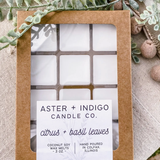 Citrus + Basil Leaves Wax Melts
