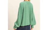 Celebrate Button Front Sweater
