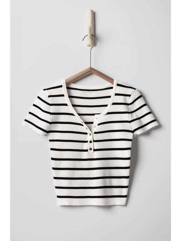 Livi Ribbed Knit Top