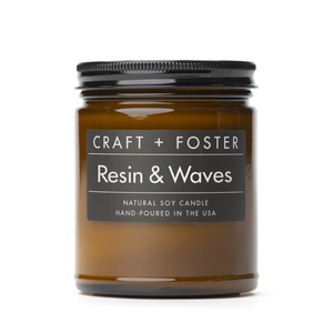 Resin & Waves 8oz Soy Candle