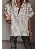 Never Be Apart Zip Sweater