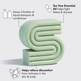 Tea Tree + Mint Clarifying Solid Shampoo