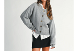 Lucy Button Front Sweater