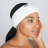 White Microfiber Spa Headband