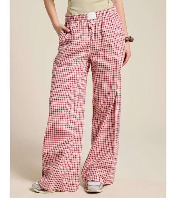 Cherry Gingham Dream Pants
