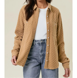 Rock & A Hard Place Textured Button Down