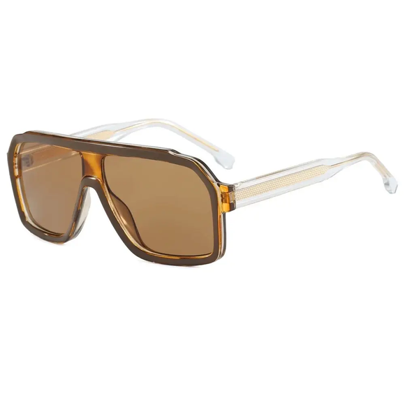 Leah Retro Oversized Aviator Sunnies