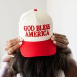 God Bless America Trucker Hat