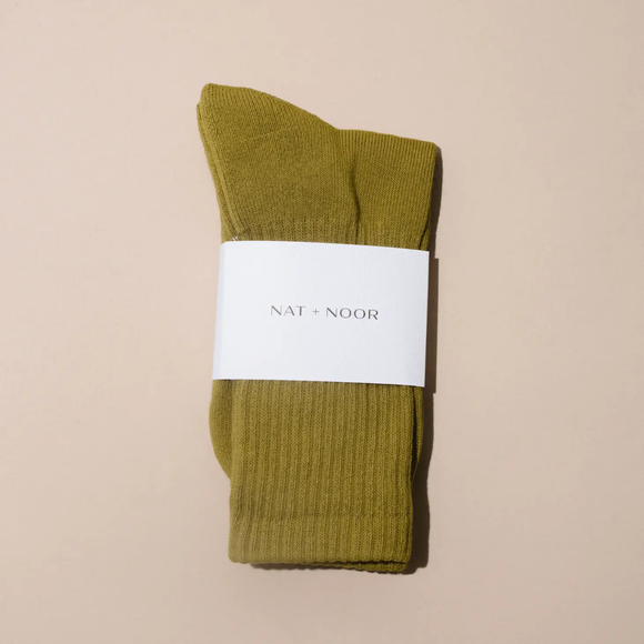 Cotton Blend Crew Socks