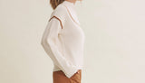 Going Back Quarter Zip Sweater