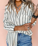 Cause A Scene Button Shirt