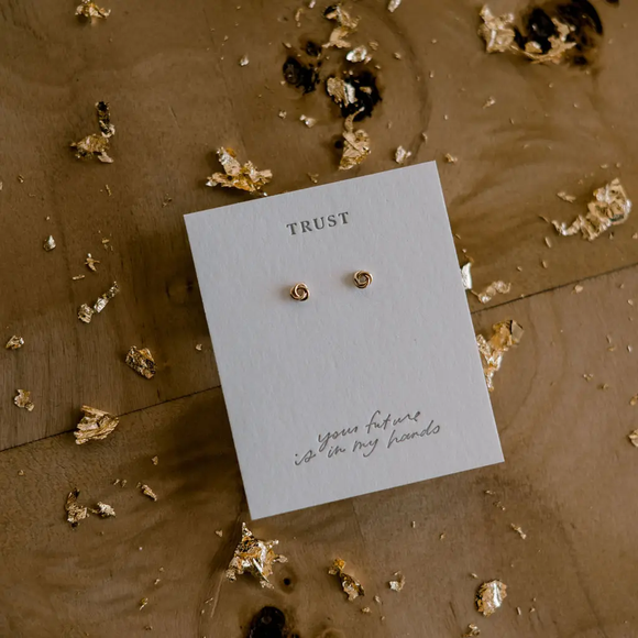 Trust Earring Studs