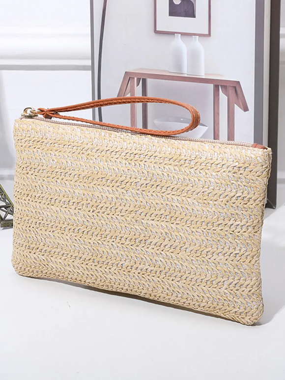 Better Days Woven Wristlet