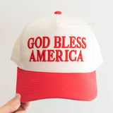 God Bless America Trucker Hat