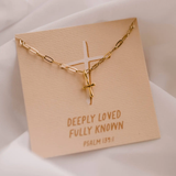Deeply Loved Fully Known Charm Necklace