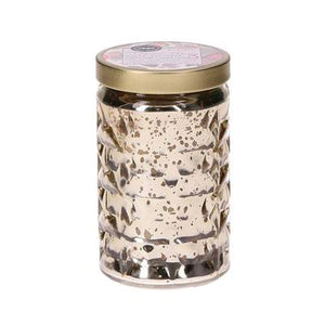 Sweet Grace Collection Mercury Glass Jar Candle