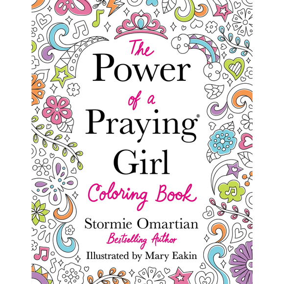 The Power Of A Praying Girl Coloring Book