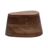 Acacia Wood Salt + Pepper Swivel Dish