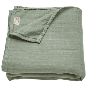 Hello Baby Apple Muslin Swaddle Blanket