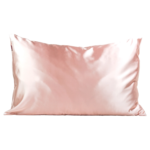 Blush Satin Pillow Case