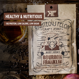 Righteous Felon Craft Jerky : Bourbon Franklin Beef Jerky