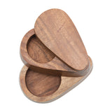 Acacia Wood Salt + Pepper Swivel Dish