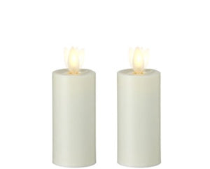 1.5x4 Moving Flame Candle Set