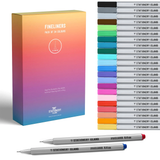 Colored 24 Set Fineliner Pens