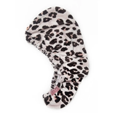 Leopard Microfiber Hair Towel